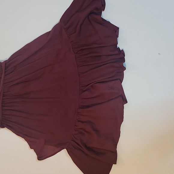 LOFT Red Asymmetrical Halter Sundress - Picture 7 of 9